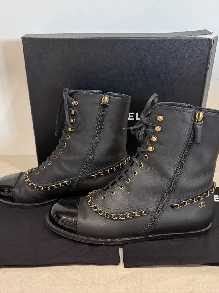 $1400 Chanel Boots